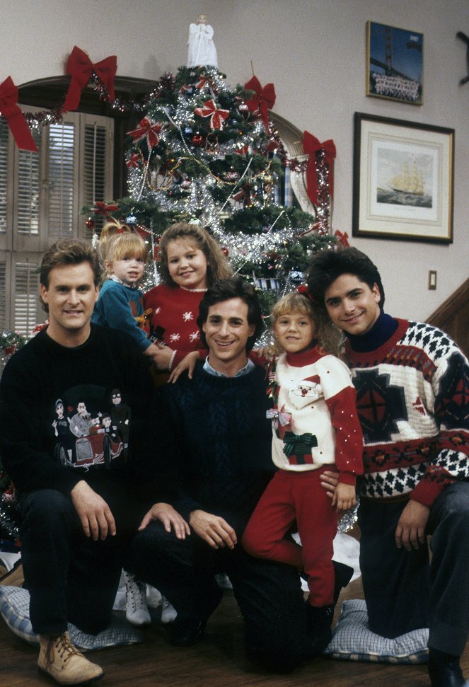 Padres forzosos - Season 2 - Our Very First Christmas Show - Promoción - Dave Coulier, Candace Cameron Bure, Bob Saget, Jodie Sweetin, John Stamos