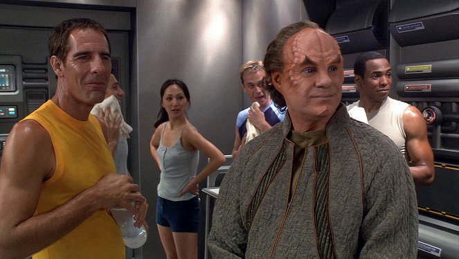 Star Trek: Enterprise - The Forge - Filmfotók - Scott Bakula, Linda Park, Connor Trinneer, John Billingsley, Anthony Montgomery
