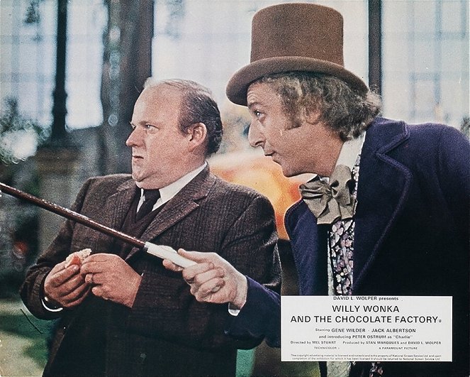 A Maravilhosa História de Charlie - Cartões lobby - Roy Kinnear, Gene Wilder