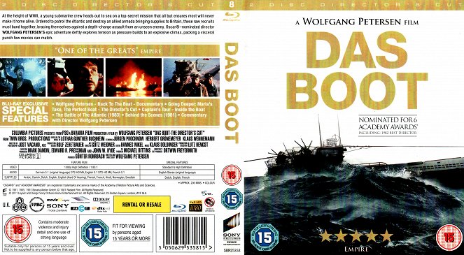 Das Boot - Director's Cut - Covers