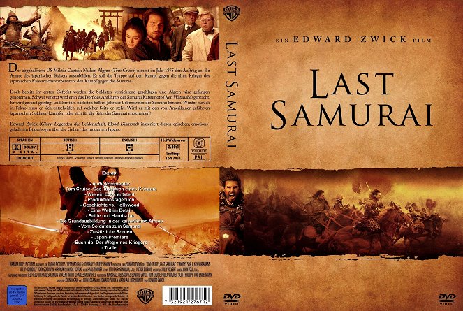 Ostatni samuraj - Okładki