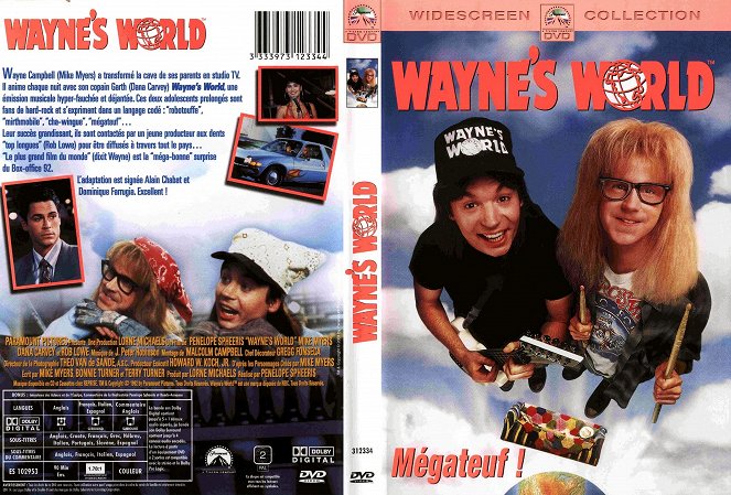 Wayne's World ¡Qué desparrame! - Carátulas