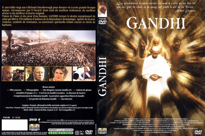 Gandhi - Carátulas