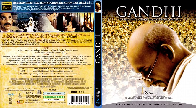 Gandhi - Okładki