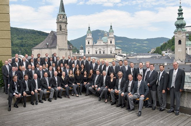 Christian Thielemann dirigiert die Wiener Philharmoniker - Von den Salzburger Festspielen 2021 - Werbefoto - Wiener Philharmoniker