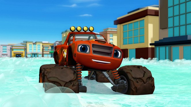 Blaze and the Monster Machines - Trouble at the Truck Wash - Van film