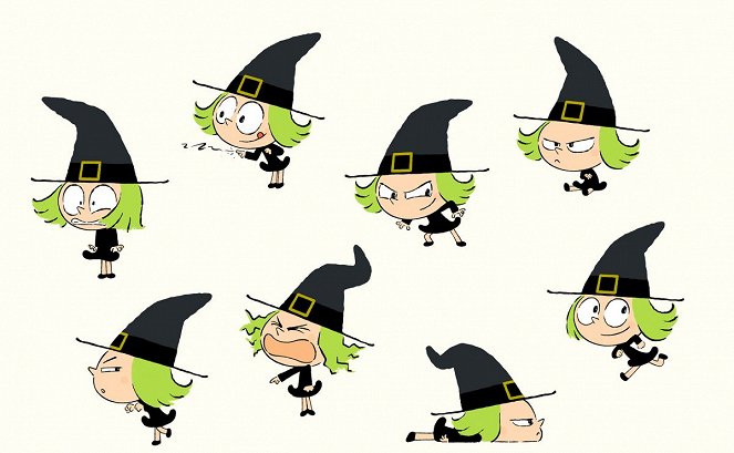 Zouk the Little Witch - Concept art