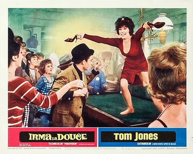 Das Mädchen Irma La Douce - Lobbykarten