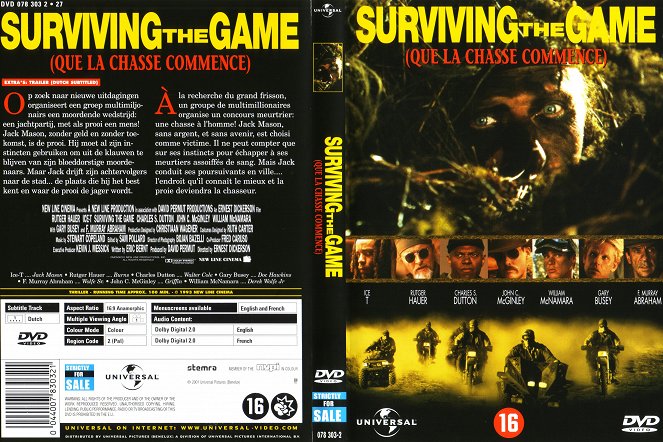 Surviving the Game - Tötet ihn - Covers