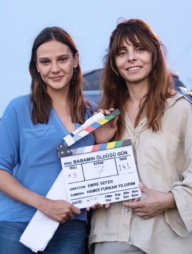 Babamın Öldüğü Gün - Tournage - Alina Boz, Nur Fettahoğlu