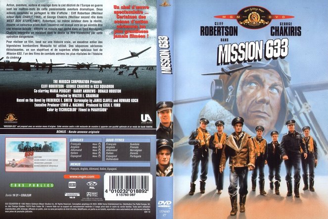 Mission 633 - Couvertures