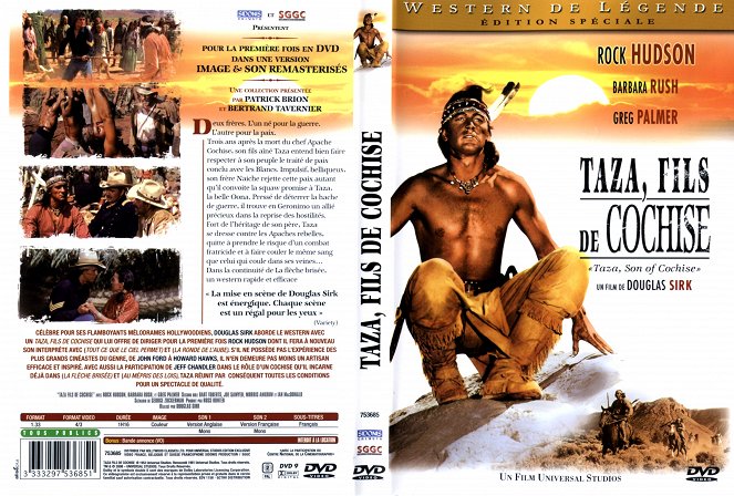 Taza, Son of Cochise - Borítók