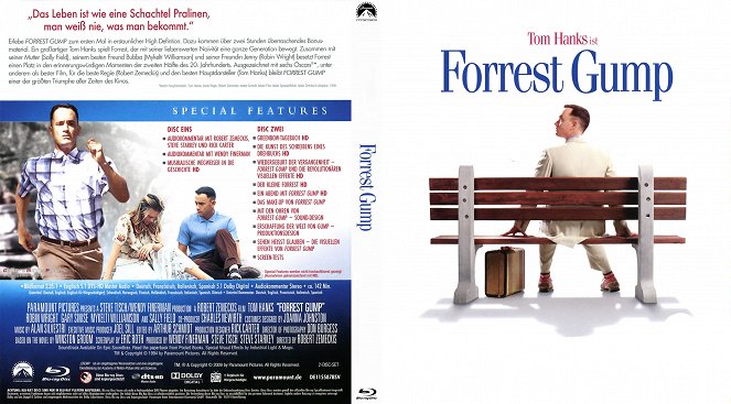 Forrest Gump - O Contador de Histórias - Capas