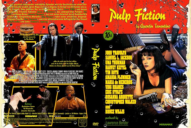 Pulp Fiction - Carátulas