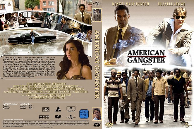 American Gangster - Carátulas