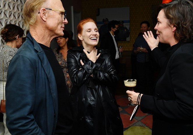 A Filha Perdida - De eventos - "The Lost Daughter" NYC Tastemaker Screening at Crosby Hotel on September 30, 2021 in New York City - Ed Harris, Jessica Chastain, Olivia Colman