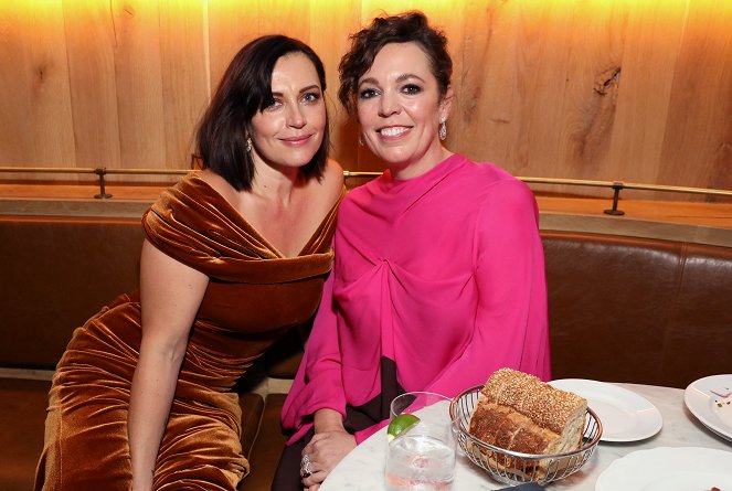 The Lost Daughter - Events - Netflix's "The Lost Daughter" reception during the 59th New York Film Festival at Altro Paradiso - Dagmara Dominczyk, Olivia Colman