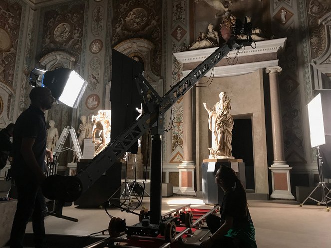 A művészet templomai: Bernini - Forgatási fotók