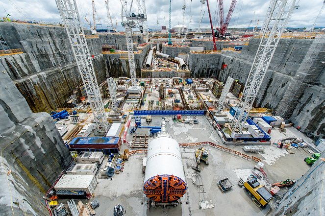 Building Britains Biggest Nuclear Power Station - Van film