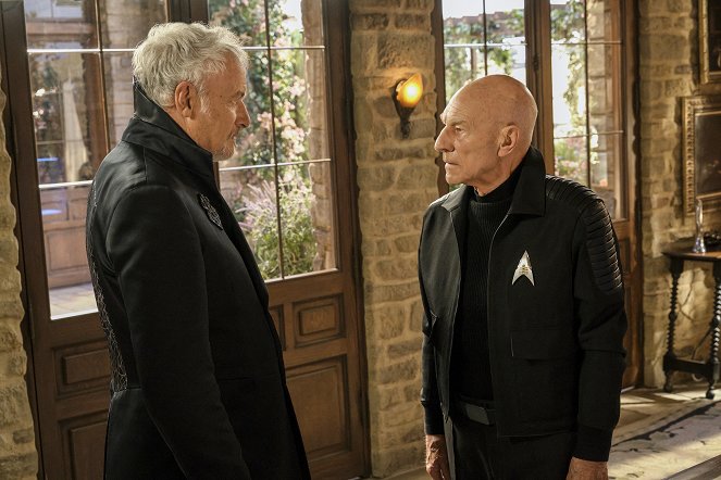 Star Trek: Picard - Season 2 - The Star Gazer - Photos - John de Lancie, Patrick Stewart