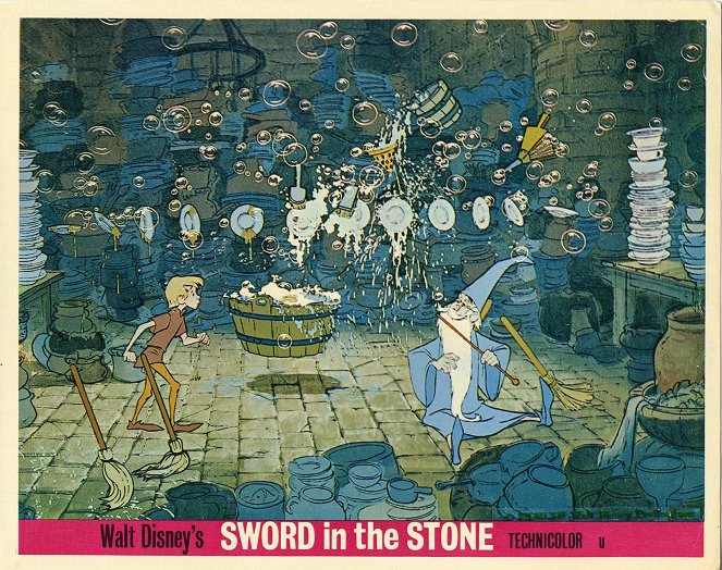 The Sword in the Stone - Cartões lobby