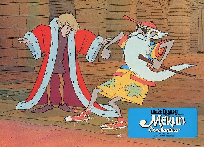 Merlin l'enchanteur - Cartes de lobby