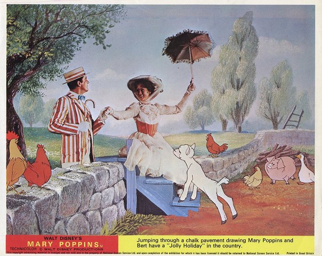 Mary Poppins - Cartes de lobby