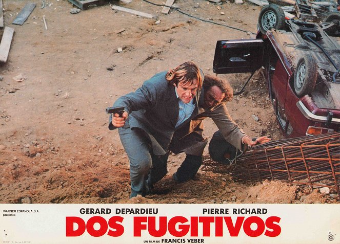 Dos fugitivos - Fotocromos - Gérard Depardieu, Pierre Richard