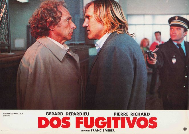 Les Fugitifs - Cartões lobby - Pierre Richard, Gérard Depardieu