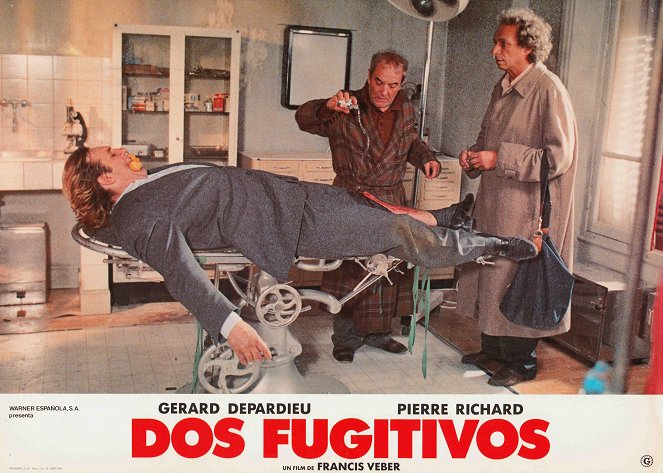 The Fugitives - Lobby Cards - Gérard Depardieu, Jean Carmet, Pierre Richard