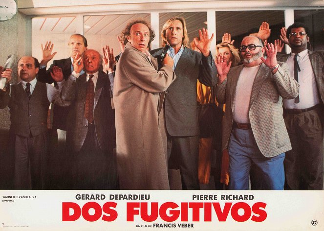 Les Fugitifs - Cartões lobby - Pierre Richard, Gérard Depardieu