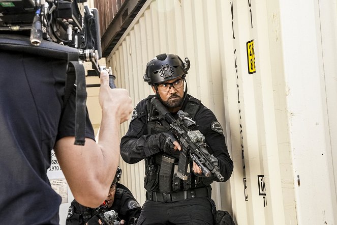 SWAT - Különleges egység - Három rakéta - Forgatási fotók - Shemar Moore