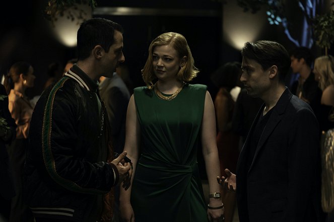 Succession - Geburtstagsparty - Filmfotos - Jeremy Strong, Sarah Snook, Kieran Culkin