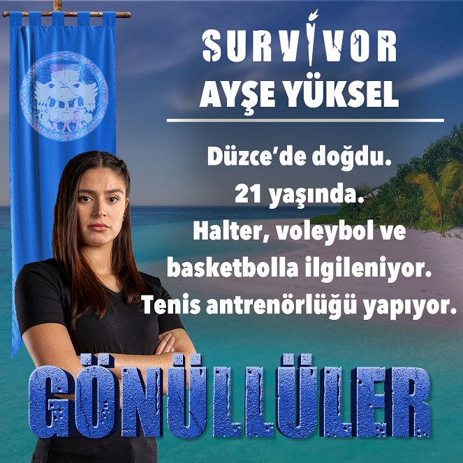 Survivor 2021 - Werbefoto - Ayşe Yüksel
