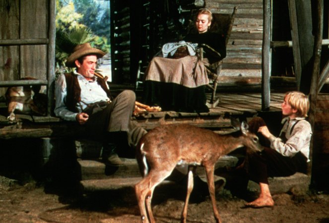 The Yearling - Do filme - Gregory Peck, Jane Wyman, Claude Jarman Jr.