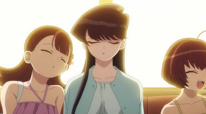 Komi-san wa, Komjušó desu. - Se on vain allas. Ja muutakin. - Kuvat elokuvasta