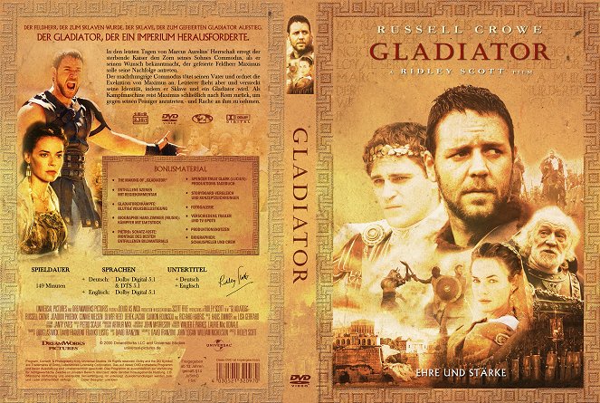 Gladiator - Okładki