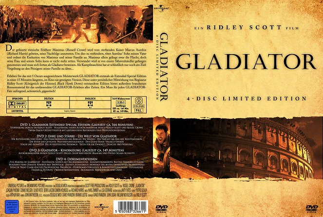 Gladiator - Couvertures