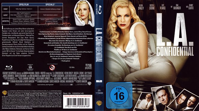 L.A. Confidential - Covers