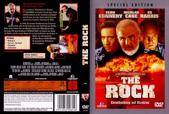 The Rock - Fels der Entscheidung - Covers