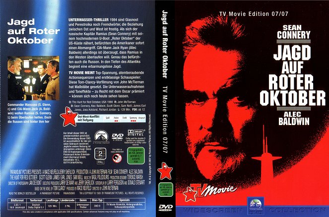 The Hunt for Red October - Covers