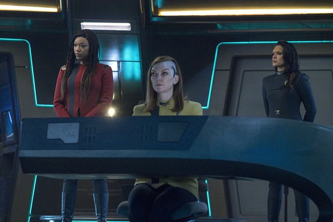 Star Trek: Discovery - Season 4 - Rubicon - Photos - Sonequa Martin-Green, Emily Coutts, Rachael Ancheril