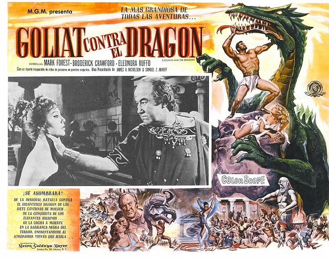 Goliath and the Dragon - Lobby Cards