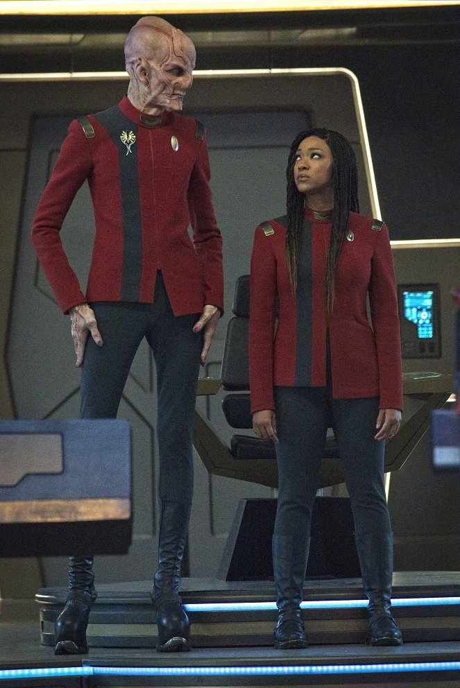 Star Trek: Discovery - Season 4 - Rubicon - Photos - Doug Jones, Sonequa Martin-Green