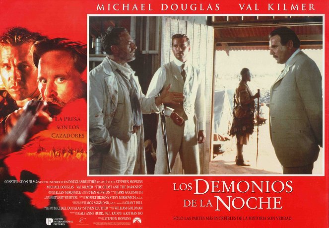 The Ghost and the Darkness - Lobby Cards - Bernard Hill, Val Kilmer, Tom Wilkinson