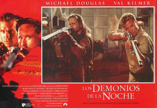 The Ghost and the Darkness - Lobby Cards - Michael Douglas, Val Kilmer