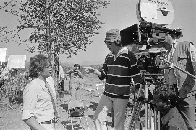 Encuentros en la tercera fase - Del rodaje - François Truffaut, Steven Spielberg