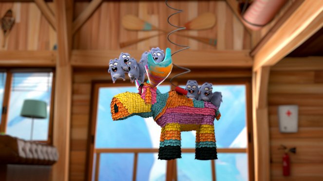 Grizzy i lemingi - Piñata - Z filmu