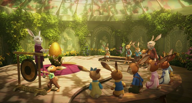 Rabbit Academy, El gran robo de los huevos de Pascua - De la película
