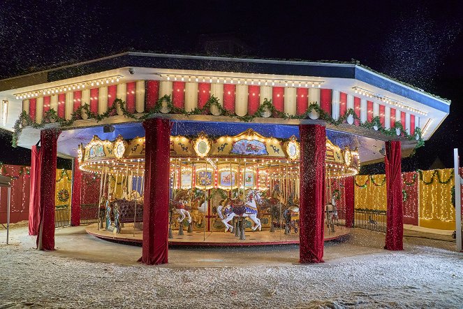 A Christmas Carousel - De filmagens